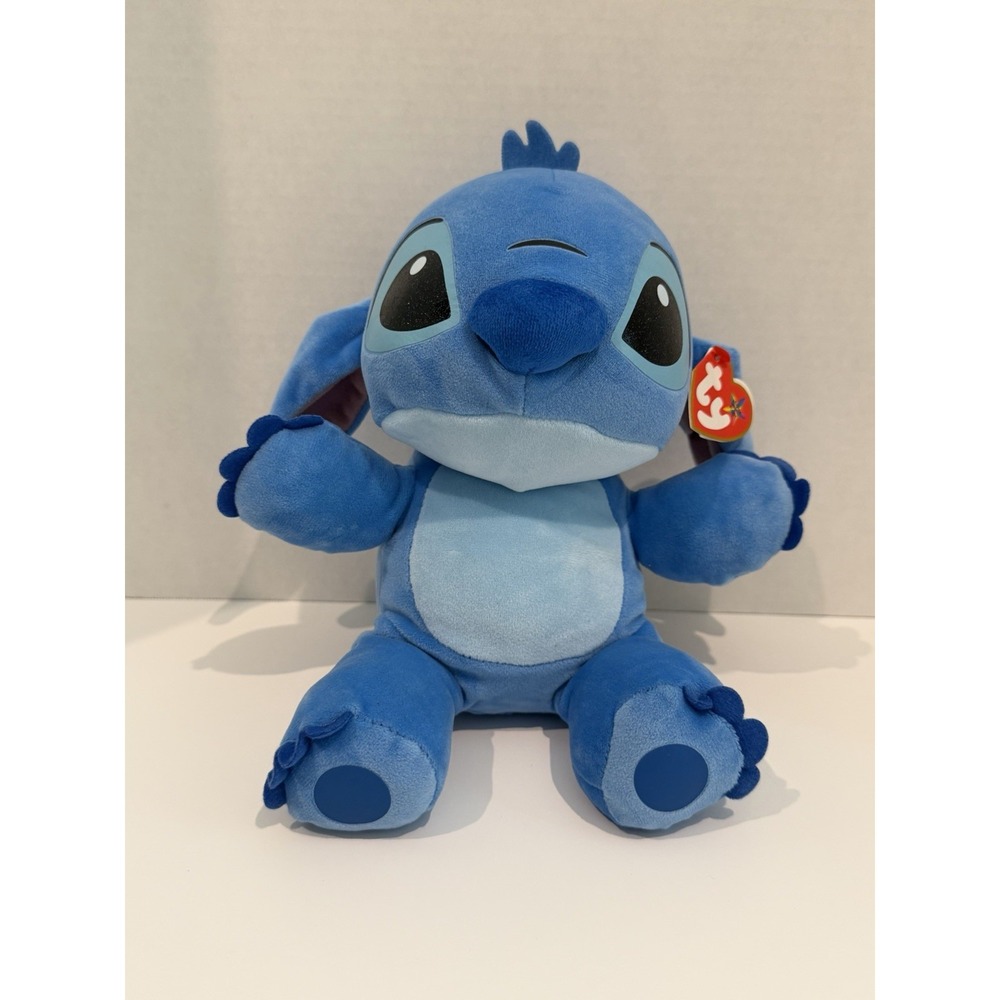 Ty Beanie Buddy Disney's Lilo & Stitch 11 Inch Medium Soft Plushy Stitch